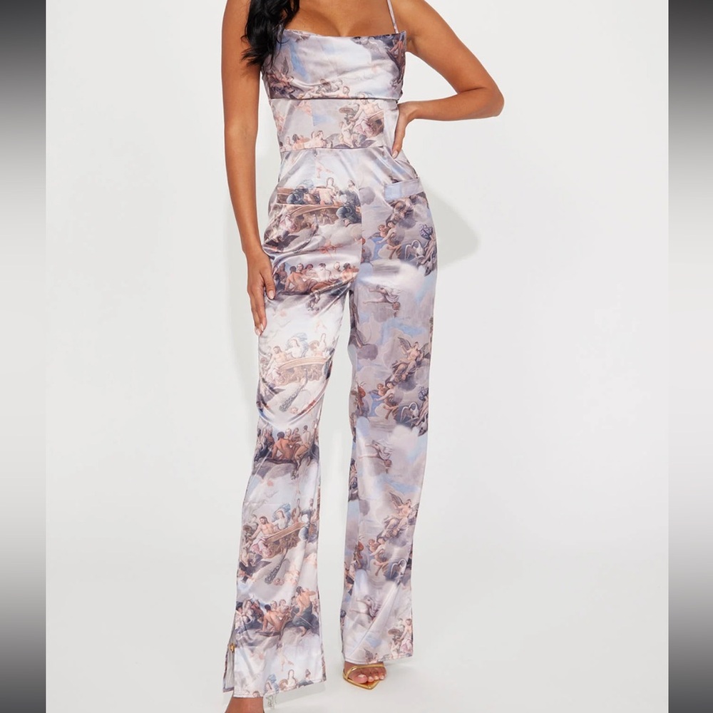 Heaven sent jumpsuit from fashion nova!